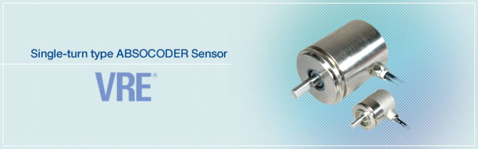Single-turn type ABSOCODER Sensor VRE?